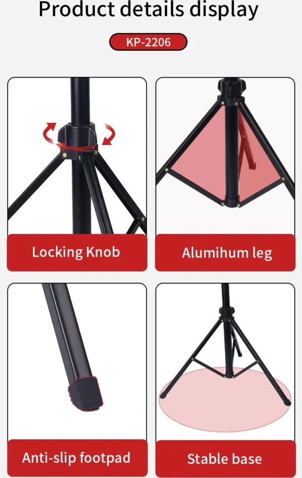 سه پایه جیماری JMARY KP-2206 برای موبایل یا دوربین